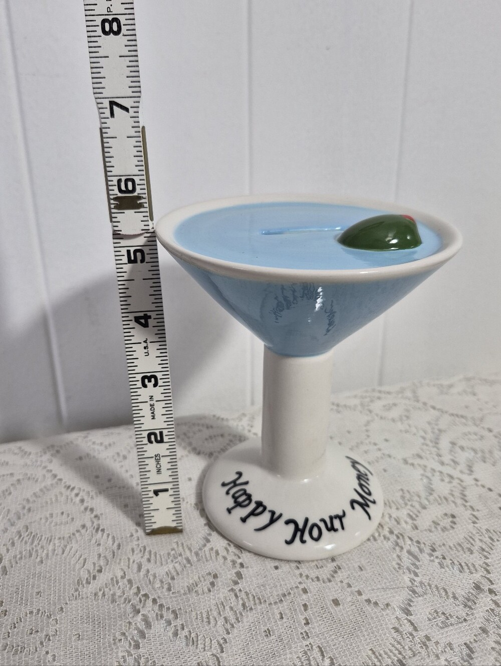 Martini Piggy Bank - Picture 3 of 7